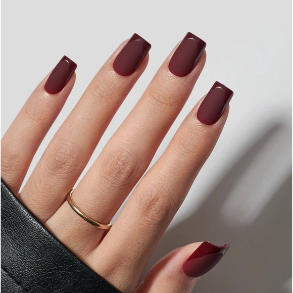 BTArtboxNails Cozy Cocoa – Press-On Square Nails – Soft Gel – Reusable – New - Picture 3 of 3